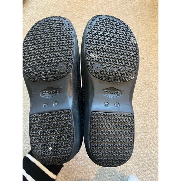 CROCS speckled all over rubber mule work comfort women’s 9 - Picture 7 of 10